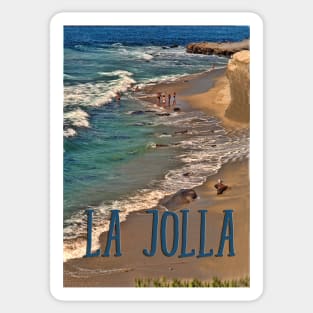 La Jolla Beach Sticker